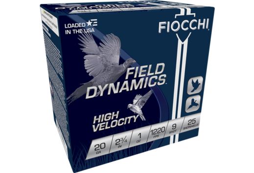 CCHI 20GA 2.75 1OZ #9 1220FPS 25RD 10BX/CS Ammo