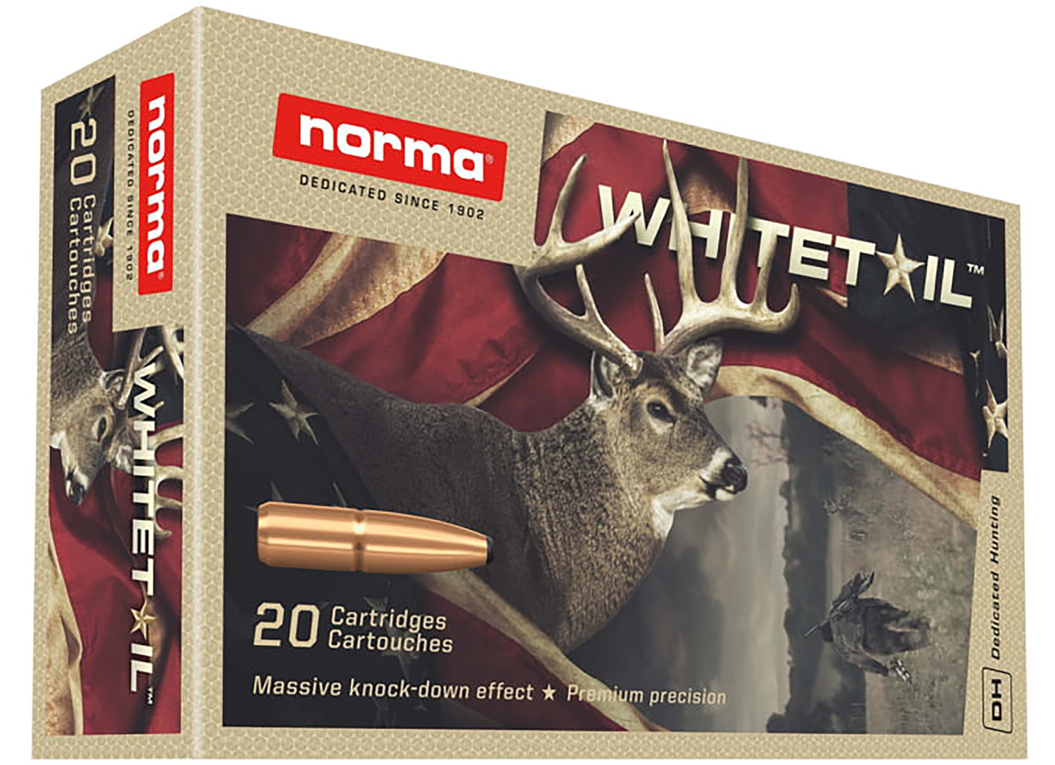 ma Whitetail 6.5mm Creedmoor 140gr PSP Ammo