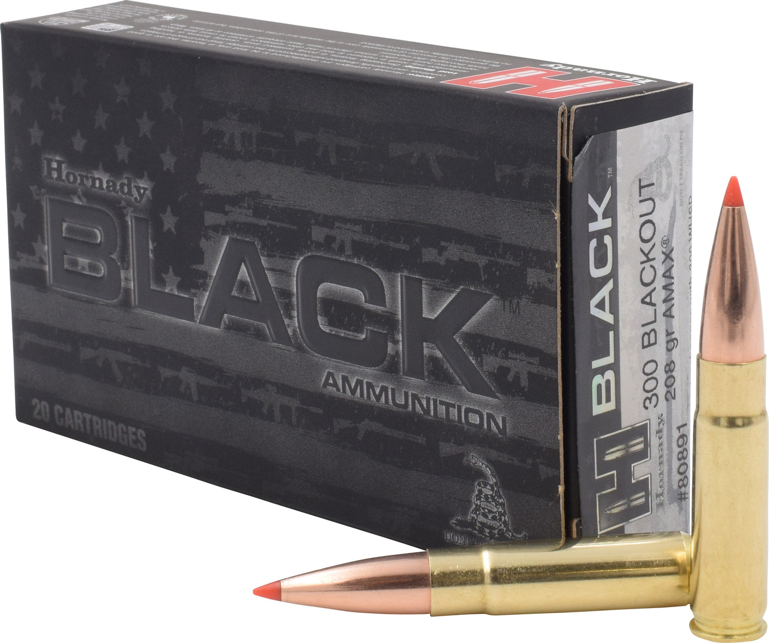 nady Black 300 Blackout 208 Grain A-Max SUBSONIC Ammo