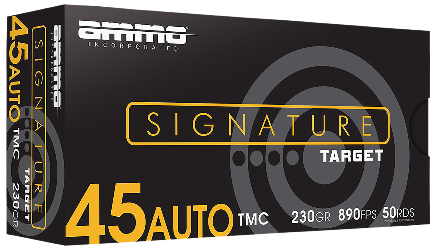 O INC AMO SIGNATURE SERIES 45 AUTO 230 GR TMC Ammo