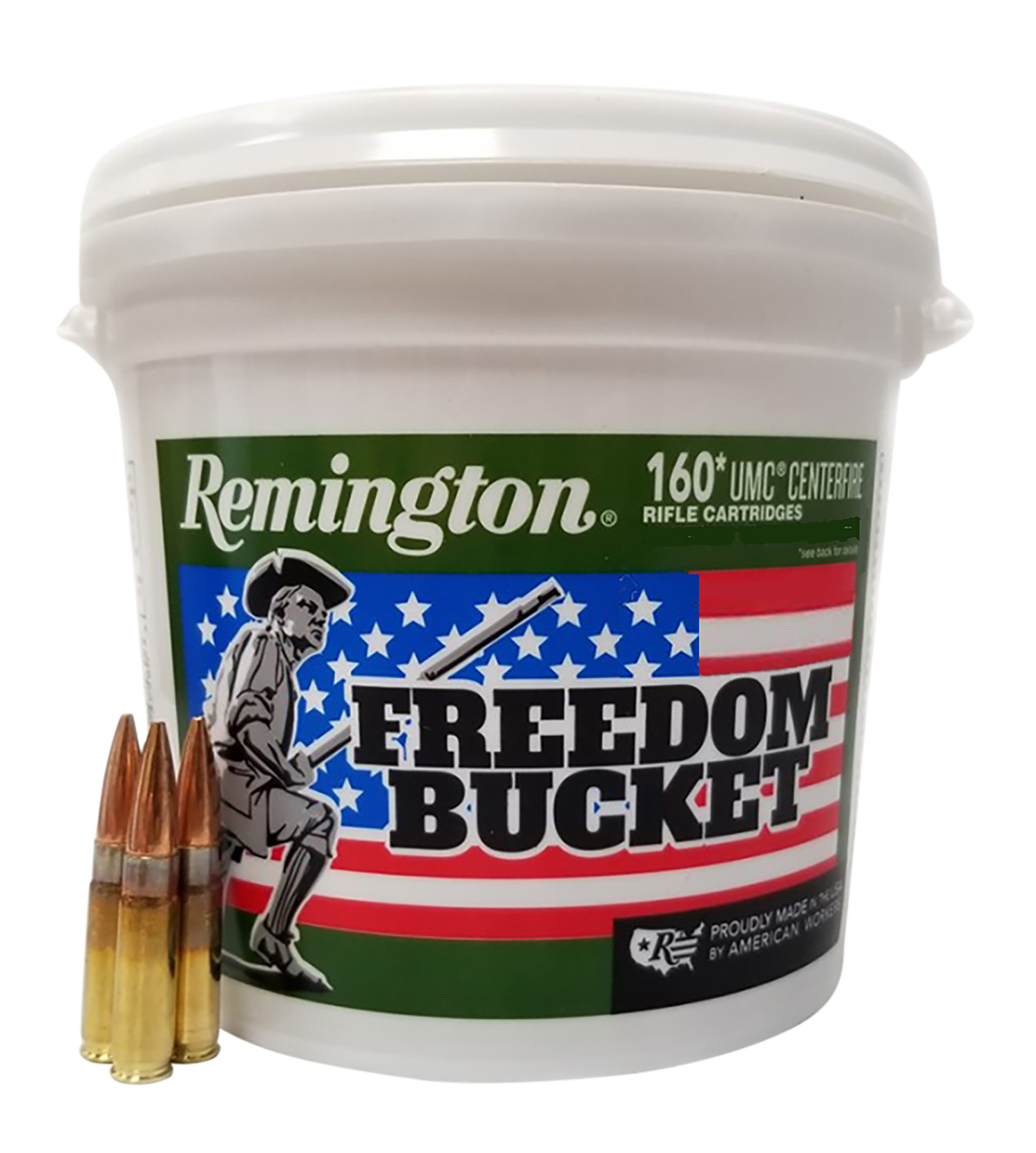 ington Ammunition 26857 UMC Freedom Bucket 300Blackout 150gr Full Metal Jacket 160 Per Box/4 Case Ammo